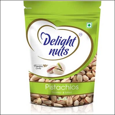 "Delight Nuts Roasted and Salted Pistha 200gms-code001 - Click here to View more details about this Product